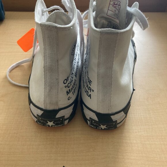 Size 11 - Converse Off-White x Chuck 70 White - Good Condition - Picture 2 of 9